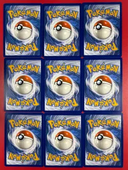 Lot of 9 Pokemon Reverse Holo Cards - Common - Image 2