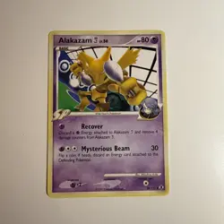 Pokemon Alakazam TCG Rising Rivals Card 38/111 Regular Non-Holo Uncommon - LP - Image 1