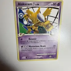 Pokemon Alakazam TCG Rising Rivals Card 38/111 Regular Non-Holo Uncommon - LP - Image 4
