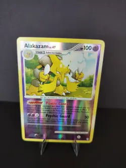 Alakazam 2/123 Reverse Holo NM D&P Mysterious Treasures Pokemon TCG Card - Image 1