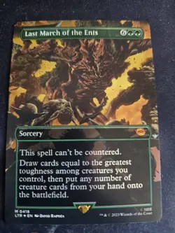 Last March of the Ents | NM | FOIL | The Lord of the Rings | LTR #418 | MTG - Image 1