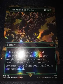 Last March of the Ents | NM | FOIL | The Lord of the Rings | LTR #418 | MTG - Image 2
