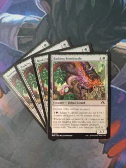 Basking Broodscale x 4 | 7% Off 2+ | MH3 | NM | MTG - Image 1