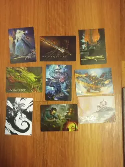 20x Gold Stamped Signature Magic The Gathering Art Series Lot NM Various Sets - Image 1