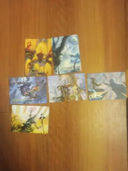 20x Gold Stamped Signature Magic The Gathering Art Series Lot NM Various Sets - Image 3