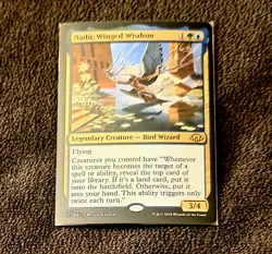 Magic The Gathering Nadu, Winged Wisdom 0193 Foil Rare - Image 2