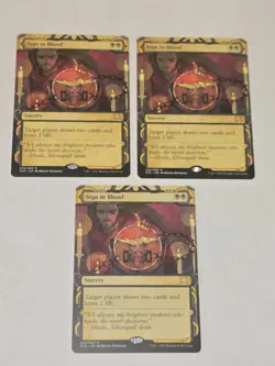 3x Sign In Blood - Mystical Archive - Near Mint - MTG - Image 1