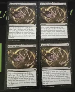 Read the Bones X4 Origins Magic the Gathering MTG - Image 1
