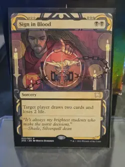 Sign in Blood Strixhaven: Mystical Archives Regular - Image 1