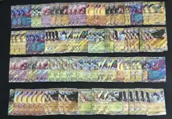 200 Lot EX V RR Holo Double Rare Full Arts Lot Set Pokemon Japanese Cards SQ A17 - Image 2