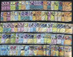200 Lot EX V RR Holo Double Rare Full Arts Lot Set Pokemon Japanese Cards SQ A17 - Image 3