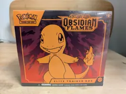Pokemon: Scarlet & Violet 3: Obsidian Flames Elite Trainer Box - 9 Packs - ETB 820650853913 - Image 1