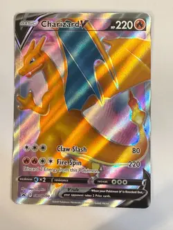 DA108078 Pokemon Chahttps://rizard V Champion's Path ETB Full Art Promo SWSH050 - Image 1