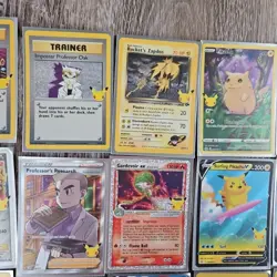 Pokemon 25th Anniversary Pikachu Dark Gyarados Birthday Lot Mint Near Mint - Image 5