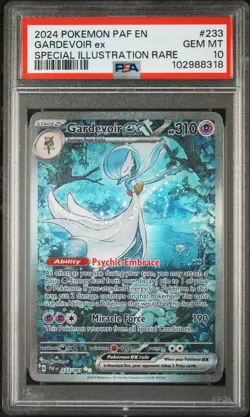 2024 POKEMON PAF EN-PALDEAN FATES SPECIAL ILLUSTRATION RARE GARDEVOIR EX PSA 10 - Image 1