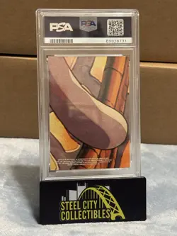 1999 Topps Pokemon the Movie Sticker Charmeleon/Charizard/Charmander PSA 7 - Image 2