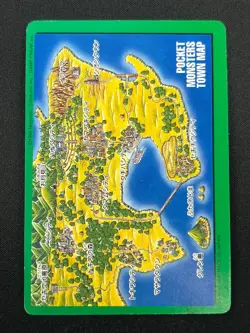 [NM] Venusaur Town Map Pokemon Bandai Carddass No.000 17O20 - Image 3
