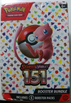 (1)Package English Inc. 6 Booster Packs Pokemon 151 Brand New. - Image 1