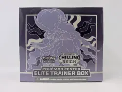 New Pokemon TCG Pokemon Center Chilling Reign Elite Trainer Box ETB - Image 1