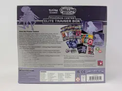 New Pokemon TCG Pokemon Center Chilling Reign Elite Trainer Box ETB - Image 2