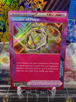 Amulet of Hope 162/191 ACE SPEC Pokemon TCG S&V Surging Sparks - Image 1
