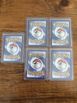 Pokemon Galarian/Trainer Gallery Lot Of 5 Pikachu Parasect Kricketune Comfey - Image 2