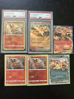 Pokemon Tcg Charizard Lot PSA 10 Ex Holo Reverse Holo - Image 1