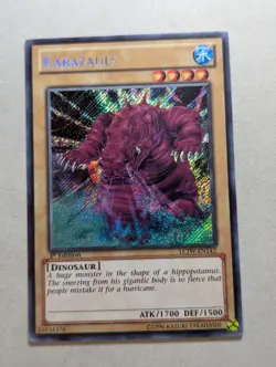 YuGiOh Kabazauls Secret Rare 1st Edition LCJW-EN142 - VLP - Image 1