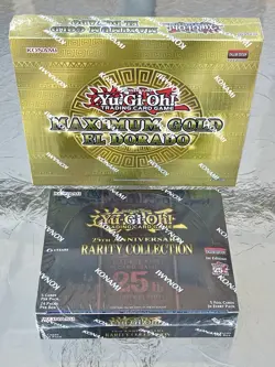 Rarity Collection 1 Sealed Booster Box 24 Packs + EL Dorado 4 Pack Box | YuGiOh! - Image 1