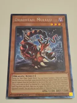 Dracotail Mululu - JUSH-EN005 Collector''s Rare - YuGiOh Justice Hunters - Image 1