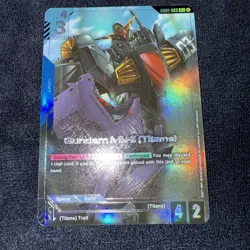 Gundam TCG Card Game Dual Impact GD02-003 R+ Gundam Mk-II Titans Alt Art Rare NM - Image 2