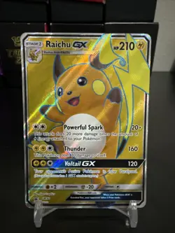 Raichu GX SM90 Shining Legends 2017 Pokemon TCG Black Star Promo Holo Card - Image 1