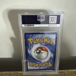 Hearthflame Mask Ogerpon EX 148 SIR Prismatic Evolutions Pokemon Card PSA 8.5 - Image 4