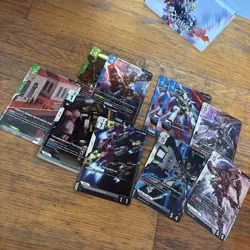 800+ Card Collection Lot Gundam TCG C/U/R/LR NEAR MINT ENGLISH - Image 3