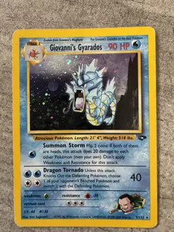 Pokemon Card Suicune And Gyarados (x2) Lot - Image 4