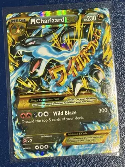 Pokemon TCG Mega-Charizard-EX Flashfire Holo Card 108/106 Secret Rare - Image 2