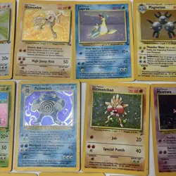 Vintage Pokemon Card Lot 40+ WOTC Holos + Rares - HP & Damaged - See Pics - Image 3