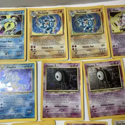 Vintage Pokemon Card Lot 40+ WOTC Holos + Rares - HP & Damaged - See Pics - Image 5