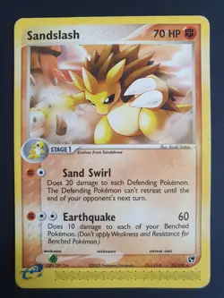 Sandslash 21/100 - Sandstorm Set - Pokemon Card - Excellent Condition - Image 1