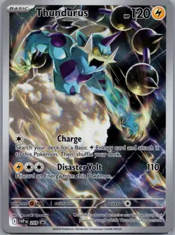 Thundurus 209 SV: Scarlet & Violet Promo Cards - Pokemon Card - NM - Image 1