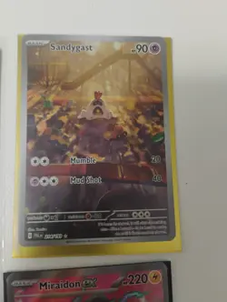 Pokemon Sandygast Illustration Rare/Galarian Gallery/Full Art Holo Cards - Image 5