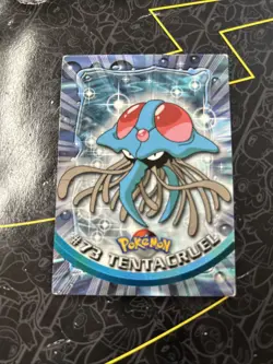 Topps 1999 Tentacruel 73 Blue Logo Pokemon Card - Image 1