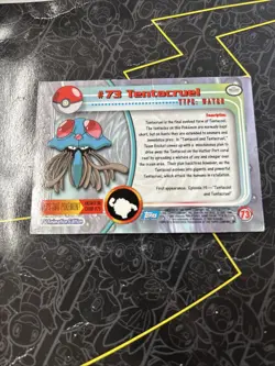 Topps 1999 Tentacruel 73 Blue Logo Pokemon Card - Image 2