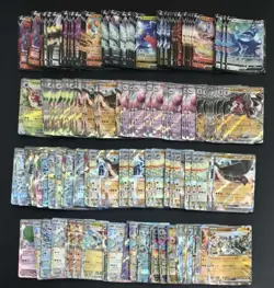 200 Lot EX V RR Holo Double Rare Full Arts Lot Set Pokemon Japanese Cards SQ A15 - Image 1