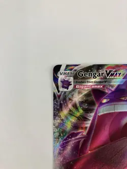 Pokemon TCG Card Gengar VMAX Ultra Rare Holo 157/264 Fusion Strike NM Condition - Image 3