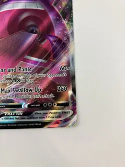 Pokemon TCG Card Gengar VMAX Ultra Rare Holo 157/264 Fusion Strike NM Condition - Image 5