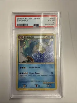 Pokemon Gyarados TCG Holo Card 007/034 Classic Collection PSA 10 - Image 1