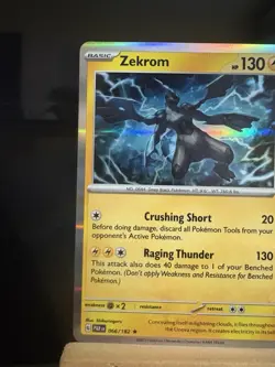 ZEKROM - 66/182 Paradox Rift - NM - Rare Holo Card - Pokemon TCG Card - Image 2