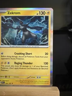 ZEKROM - 66/182 Paradox Rift - NM - Rare Holo Card - Pokemon TCG Card - Image 3