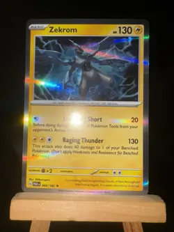 ZEKROM - 66/182 Paradox Rift - NM - Rare Holo Card - Pokemon TCG Card - Image 4